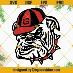 Georgia Bulldogs Football SVG
