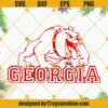 Georgia Bulldogs Football SVG