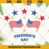 American Flag Presidents Day SVG