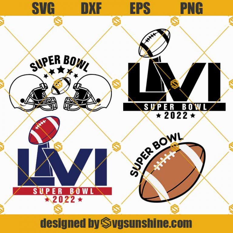 Super Bowl 2022 Svg Bundle Superbowl Svg Super Bowl Logo Super Bowl