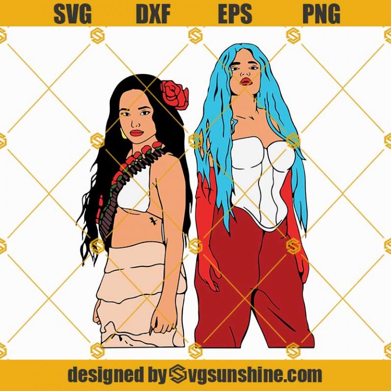 Becky G SVG, Becky G SVG PNG DXF EPS Cut Files For Cricut Silhouette