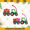 Valentine Tractor SVG Bundle