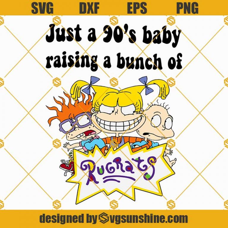 Rugrats SVG PNG DXF EPS Cut Files For Cricut Silhouette