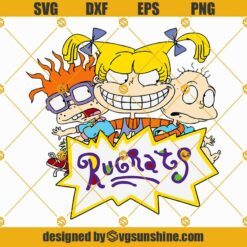 Black Rugrats SVG, African American Rugrats SVG, Rugrats SVG PNG DXF EPS Cut Files For Cricut Silhouette