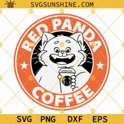 Turning Red Mei Lee Panda SVG, Red Panda SVG, Turning Red SVG PNG DXF EPS Vector Clipart