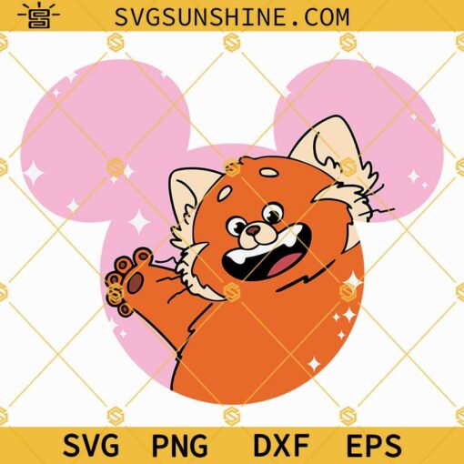 Turning Red SVG Red Panda SVG Mei Lee SVG