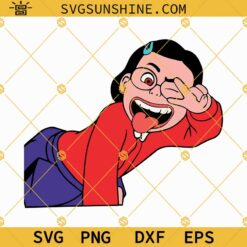 Meilin Mei Lee Turning Red SVG, Turning Red Pixar SVG, Turning Red Characters SVG