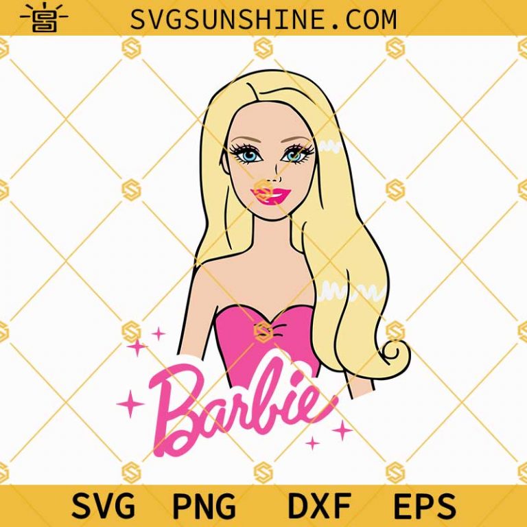 Barbie SVG Cricut Silhouette, Barbie Doll SVG, Barbie Vector Clipart ...