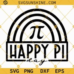 Happy Pi Day SVG Rainbow SVG, Math Teachers SVG, Math SVG, Teacher Shirt SVG