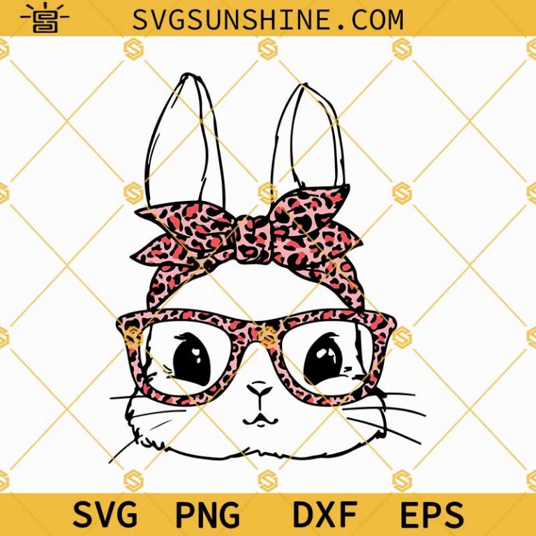 Bunny Face with Glasses SVG: A Comprehensive Guide to Enhance Your Designs