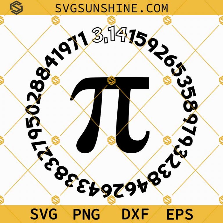 Pie Math Svg Pi Day Svg, Teacher Pi Day Svg, 3.14 Svg, Math Teacher Svg, Math Svg ...