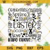 Happy Easter Svg, Easter Svg, Spring Svg, Happy Easter Shirt Svg Png Dxf Eps Files For Cricut