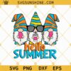Gnomes Hello Summer Svg, Summer Gnome Svg, Hello Summer Svg, Summer Svg, Summer Vibes Svg