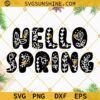 Hello Spring SVG PNG EPS DXF Files