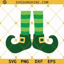 Leprechaun Feet SVG, St Patrick's Day SVG, Leprechaun Shoes SVG, Leprechaun SVG
