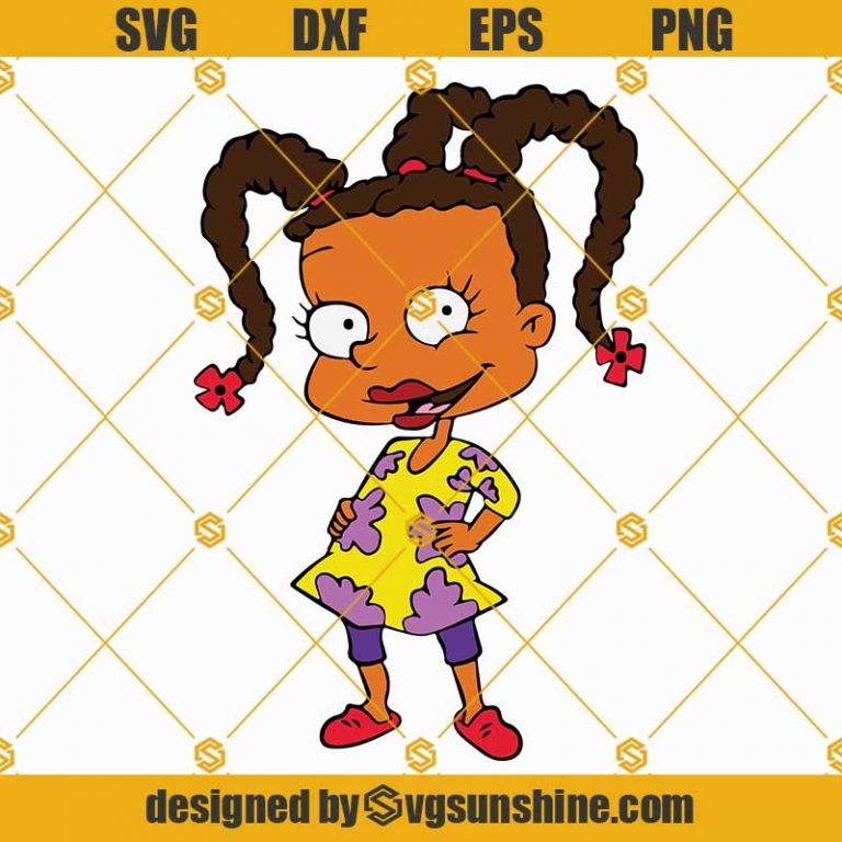 Susie Carmichael Rugrats Svg Png Dxf Eps Cut Files For Cricut Silhouette 0871