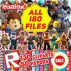 Roblox Clipart, Roblox PNG, Roblox Digital Paper Download – Instant Download