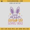 Some Bunny Cerealsly Loves You Embroidery Designs, Some Bunny Cerealsly Loves You Embroidery Design File