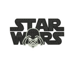 Darth Vader Embroidery Design, Star Wars Embroidery Files, Darth Vader Machine Embroidery Design