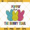 Poppin Down The Bunny Trail Svg, Easter Pop iIt Svg, Easter Shirts Svg, Pop It Bunny Svg, Happy Easter Svg