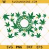 Cannabis Weed Full Wrap For Starbucks Cold Cup Svg, Don't Panic It's Organic Svg Png Dxf Eps Cricut