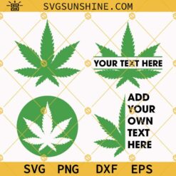 Weed Svg, Weed Svg Bundle, Weed Leaf Svg, Marijuana Monogram Frame Svg, Weed Monogram Svg, Cannabis Monogram Svg