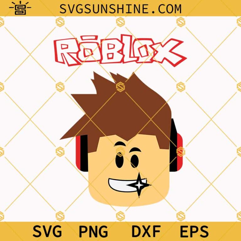 Roblox Svg Game Svg Roblox Cricut Cut Files Layered Digital Vector