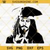 Johnny Depp SVG, Captain Jack Sparrow SVG, Caribbean Pirate SVG PNG DXF EPS Digital Download