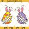 Easter Eggs Skeleton Hand Boobs Svg, Easter Eggs Svg, Easter Bunny Svg, Easter Skeleton Hand Svg, Funny Happy Easter Shirt Svg