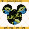 Toy Story Aliens SVG, Alien SVG, Toy Story Disney Ears SVG