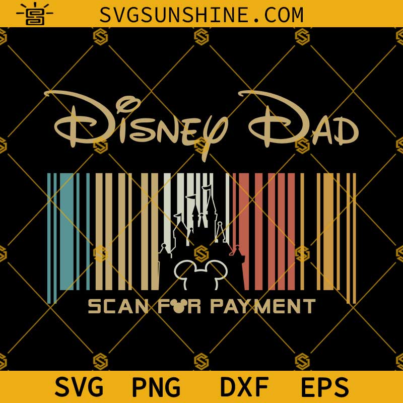 Funny Disney Shirt Dad Disney Shirt Men's Disney Disney Dad Scan For Payment Shirt Disney Payment Shirt Dad Shirt Disney Shirt
