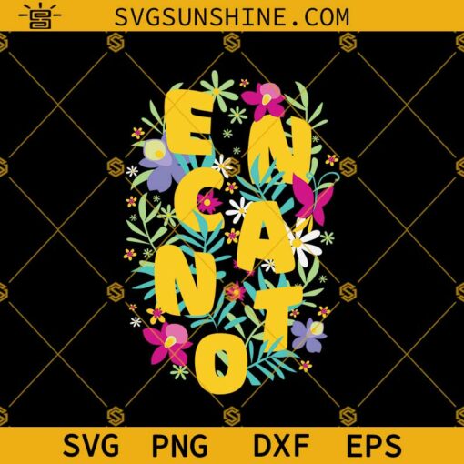 Disney Encanto Flower SVG, Disney Encanto SVG, Encanto SVG Cricut