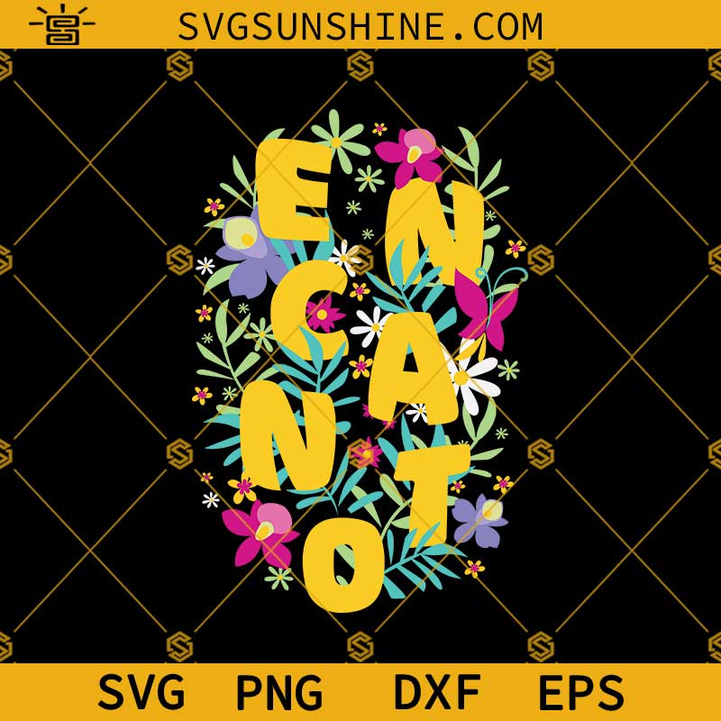 Disney Encanto Flower SVG, Disney Encanto SVG, Encanto SVG Cricut Silhouette