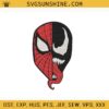 Spiderman Venom Embroidery Designs, Spiderman Venom Embroidery Design File, Spiderman Venom Embroidery Files