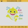 Baby Shark Embroidery Design, Baby Shark Doo Doo Doo Doo Embroidery Files