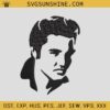 Elvis Face Embroidery Design, Elvis Presley Embroidery Files, Elvis Aaron Presley Machine Embroidery Design