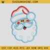 Santa Claus Embroidery Design, Santa Claus Embroidery Files, Christmas Machine Embroidery Design