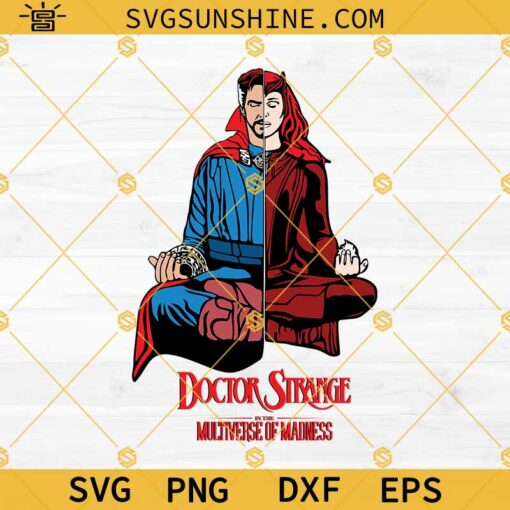 Doctor Strange Scarlet Witch SVG, Doctor Strange In The Multiverse Of Madness SVG PNG DXF EPS Cricut Silhouette