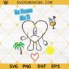 Un Verano Sin Ti SVG, Bad Bunny Sad Heart Summer SVG PNG DXF EPS Designs