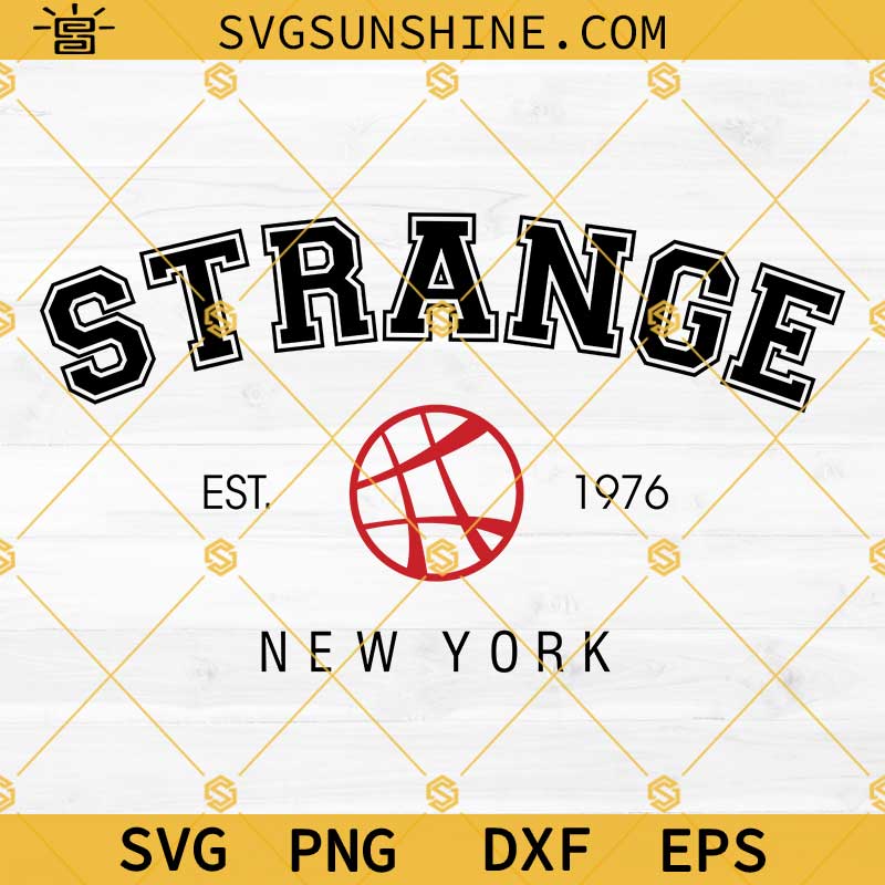 Doctor Strange EST 1976 New York SVG, Doctor Strange Logo SVG, Marvel Avengers SVG, Doctor Strange In The Multiverse Of Madness SVG