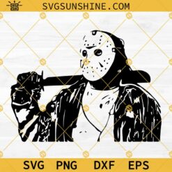Jason Voorhees SVG, Friday the 13th SVG, Horror Movie Killers SVG, Halloween SVG