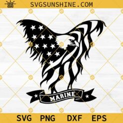 Marine SVG, American Eagle SVG, American Flag SVG, Memorial Day SVG