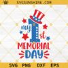 My 1st Memorial Day SVG, 4th Of July SVG, My First Fourth Of July, American Baby Shirt SVG, My First USA Baby SVG Files For Cricut