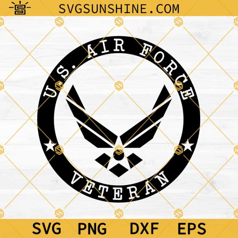 United States Air Force Veteran SVG, United States Air Force logo SVG ...