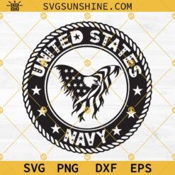 United States Navy SVG, United States Veteran SVG, American Flag Eagle SVG, Navy SVG