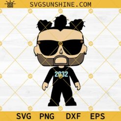 Bad Bunny 2032 SVG PNG DXF EPS Instant Download