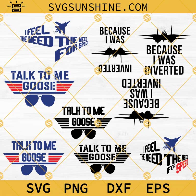 I Feel The Need The Need for Speed Svg, Top Gun Fight Plane