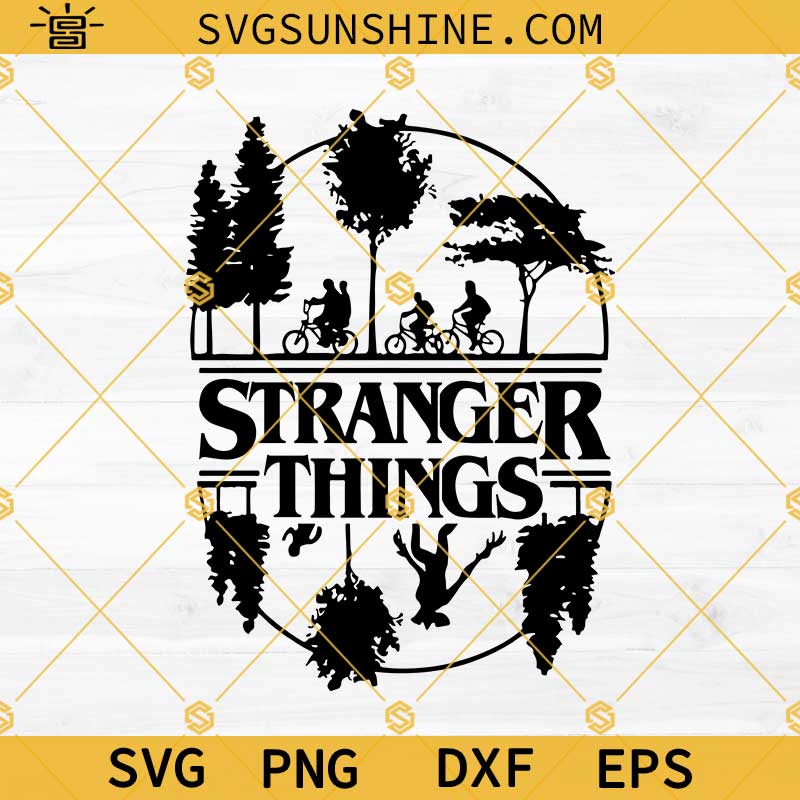 Stranger Things SVG, Stranger Things Logo SVG PNG DXF EPS Vector ...