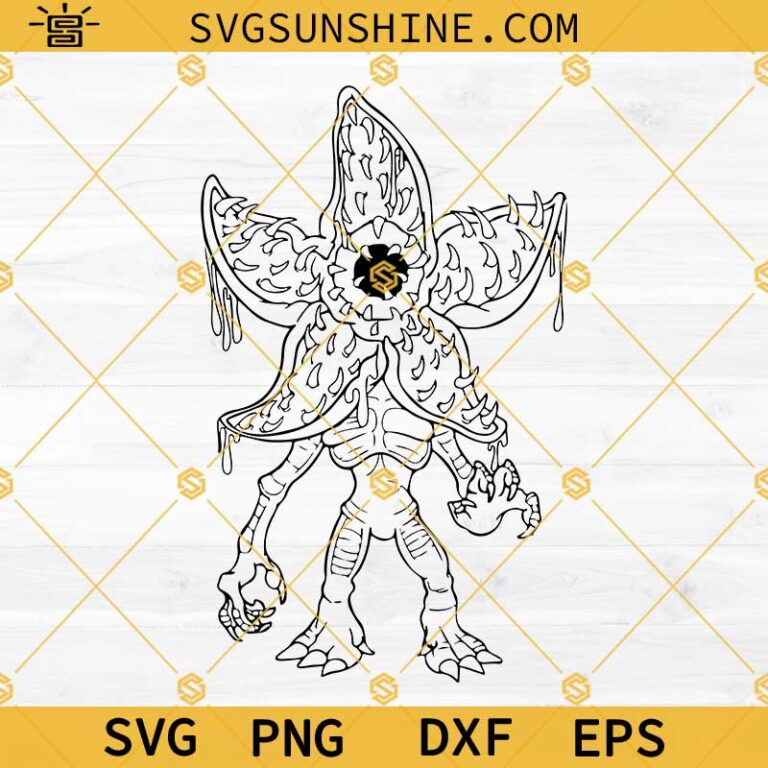 Demogorgon Svg, Stranger Things Svg, Upside Down Svg, Demogorgon Cut ...