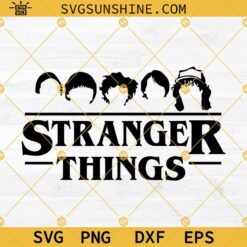 Stranger Things SVG PNG DXF EPS Instant Digital Download